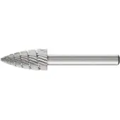 PFERD Frässtift SPK Ø 12 mm Kopflänge 25 mm Schaft-Ø 6 mm HSS Verzahnung 3