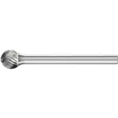 PFERD Kleinfrässtift Form KUD Ø 6 mm Kopflänge 5 mm Schaft-Ø 3 mm Hartmetall Verzahnung 5