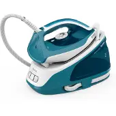 Tefal Express Easy Dampfbügelstation SV6131, 2200 W, 230 g/min, 5,8 bar, 1,7 l, 360 g/min, Weiß, Blau