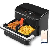 Cosori Dual Blaze TwinFry 10 Liter Heißluftfritteuse CAF-TF101S-AEU schwarz