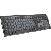 Logitech MX Mechanical, Kabellos, RF Wireless + Bluetooth, Mechanischer Switch, QWERTZ, LED, Graphit