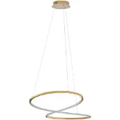 Nova Luce GIRISH LED Pendelleuchte Gold 41W Warmweiss 120x60cm dimmbar 9248109