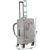 Normani Reisetrolley mit Rucksackfunktion
