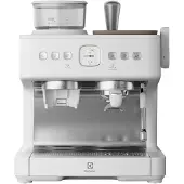 Electrolux E8EC1-8SW, Espressomaschine, 3 l, Kaffeebohnen, Eingebautes Mahlwerk, Weiß