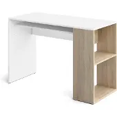 Temahome Schreibtisch Meryl 114cm - Eiche/Weiß