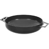 Cook King Wok aus Stahl 40 cm mit zwei Griffen