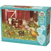 Cobble Hill Puzzle Tiere XXL Teile Barnyard Babies 350 Teile