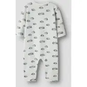 Lil´ Atelier Lil Atelier Schlafanzug "NBMGIO LS NIGHTSUIT LIL" aus Baumwollmischung, bequeme Passform, mit Druckknöpfen