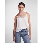Pieces Pctiffany Strap Lace ärmelloses T-shirt