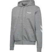 Hummel Hmllegacy 2.0 Zip Hoodie - grey melange, Größe:L