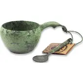 Kupilka Classic drinking vessel + spoon, grün