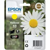 Epson Daisy Singlepack Yellow 18 Claria Home Ink, Standardertrag, Gelb, Tinte auf Pigmentbasis, 1 Stück(e)