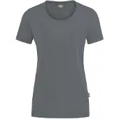Jako Organic T-Shirt Stretch Damen steingrau 46