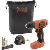 Black & Decker Akku-Bohrschrauber-Set 7,2 V Li-Ion