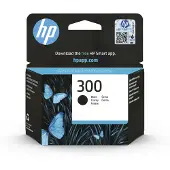 HP 300 Schwarz Original Druckerpatrone, Standardertrag, Schwarz, Tinte auf Pigmentbasis, 1 Stück(e), 200 Seiten