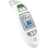 Medisana Infrarot-Fieberthermometer "TM 750" misst Stirn, Ohr und Umgebungstemperatur, Flüssigkeiten, Oberflächen