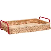 Hubsch Splint Tray Red/natural | 991913