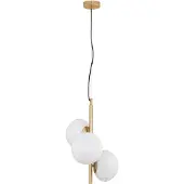 Nova Luce ALLEN Pendelleuchte E14 3-fach Gold 120x32,5cm dimmbar 9028849