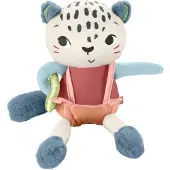 Fisher-Price Nachhaltiges Schneeleoparden-plüschtier