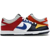 Nike Dunk Low "CO.JP What The / Midnight Navy Varsity Red" Bunt, Größe: 45,5