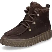 Paul green Damen Schnürboot dunkelbraun 6,5