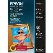 Epson Fotopapier Glossy 13x18cm (50 vel)
