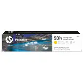 HP 981Y Gelb Original PageWide Druckerpatrone mit sehr hoher Reichweite, Hohe (XL-) Ausbeute, Gelb, Tinte auf Pigmentbasis, 182,5 ml, 1 Stück(e), 16000 Seiten