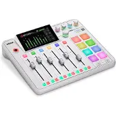 Rode RodeCaster Pro II Live-Streaming und Podcasting Paket Weiß