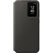 Samsung Original Galaxy S24 FE Hülle - Kunststoff - Klapphülle - Schwarz