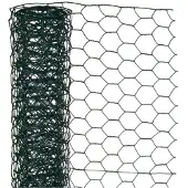 Nature Sechseckgeflecht 1x5 m 13 mm Kunststoffbeschichteter Stahl Grün