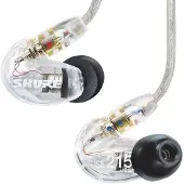 Shure SE215 Sound Isolating-Ohrhörer mit True Wireless Adapter Transparent