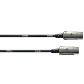 Cordial MIDI Forbindelsesledning [1x XLR-stik 5-polet - 1x XLR-stik 5-polet ] 6.00 m Sort