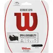 Wilson Tennissaite Revolve Spin 17 Set Schwarz 1.25mm/12m