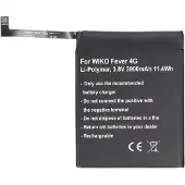 AccuCell Akku passend für den Wiko Fever, FEVER 4G Akku TLP15J15