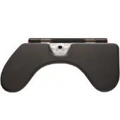 Contour Design Design RollerMouse Red Max, Wired, Optisch, USB Typ-C, 2800 DPI, Schwarz, Silber