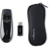Kensington Presenter Expert K72426EU, Reichweite 45 m, Joystick-Cursor, USB-Receiver, grüner Laserpointer, schwarz
