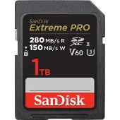 SanDisk SDXC Extreme Pro 1TB 280MB/s V60 UHS II