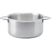 De Buyer Alchimy 3605.24 Schmortopf ohne Deckel, 24 cm, 5,5 L