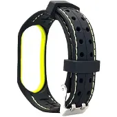 Beline pasek Smart Mi Band 7 czarno-limonkowy black/lime