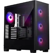 Phanteks XT Pro Ultra, Midi Tower, PC, Schwarz, ATX, EATX, micro ATX, Mini-ITX, Stahl, Gehärtetes Glas, Gaming