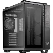 Asus TUF Gaming GT502 PLUS, Midi Tower, PC, Schwarz, ATX, micro ATX, Mini-ITX, Gaming, 16,3 cm