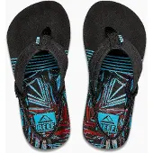 Reef Flip Flops Little Ahi Kids Tropical Dream 2023-Schuhgröße 25