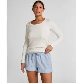 Hunkemoller Shorts Baumwolle Blau