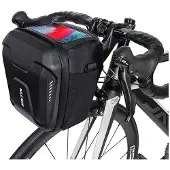 WILDMAN Lenkertasche Gs9 Fahrrad Lenker Schwarz/Schwarz