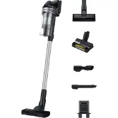 Samsung VS15A60AGR5, Stabstaubsauger, Beutellos, Schwarz, Silber, 0,8 l, Rechteckig, Trocken