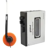 Groov-e PS530SR Portable Cassette Player with Bluetooth