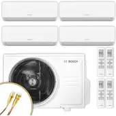 Bosch Multisplit Klimaanlage | Climate 5000 M | 4x2,0 kW | Quick-Connect