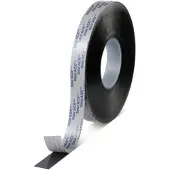 TESA ACXplus 7063 High Adhesion, 15mmx25m, 0,8mm, schwarz, weißer Papierliner