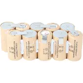 AccuCell Akku passend für Gardena V12 Strauch-, Heckenschere
