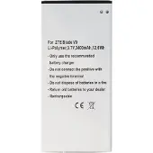 AccuCell Akku passend für ZTE Blade V9, Li-Polymer, 3,7V, 3400mAh, 12,6Wh